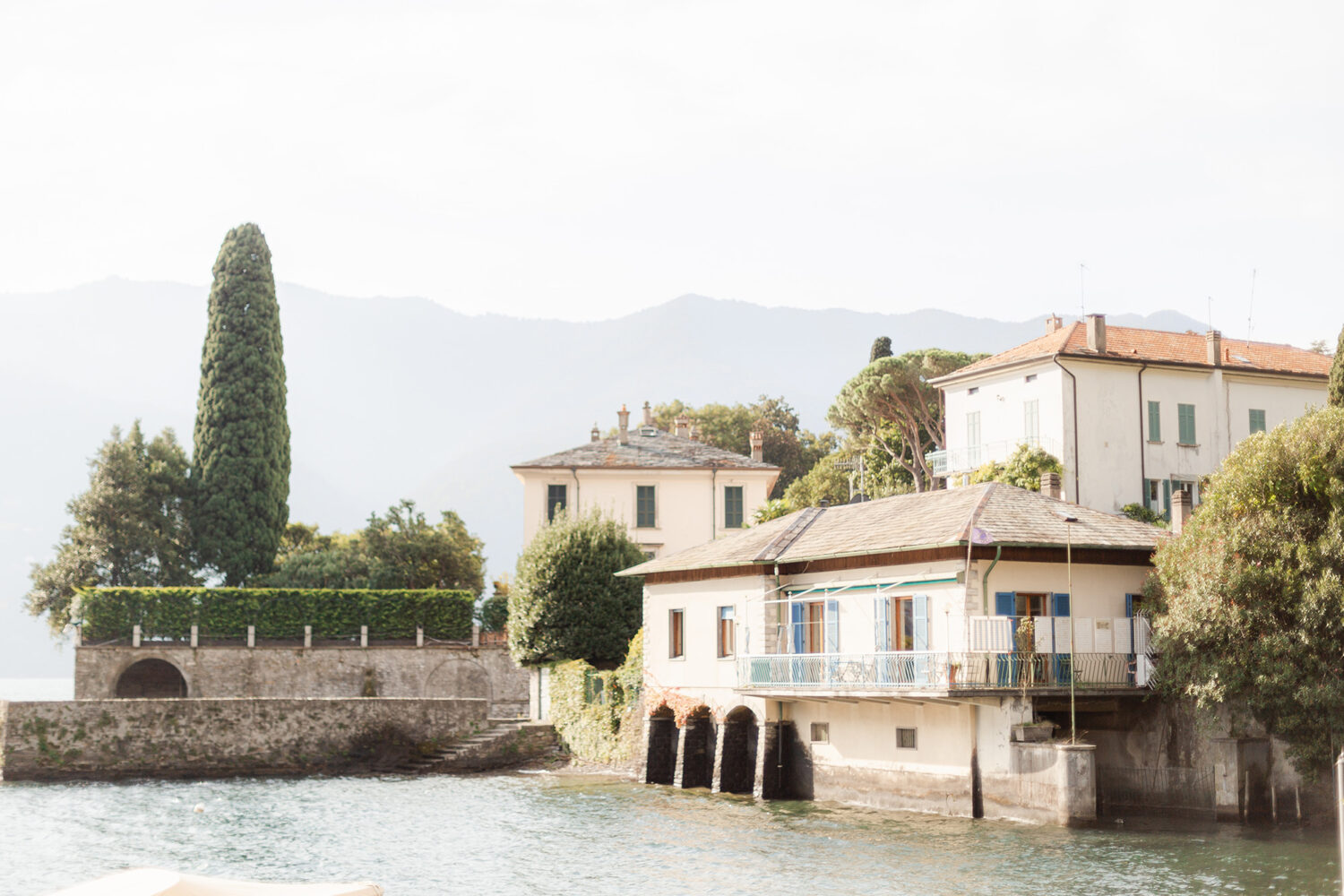 Wundervolle Stimmung der Lago di Como